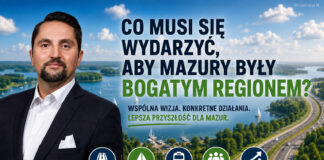 Co musi się wydarzyć, aby Mazury były bogatym regionem?