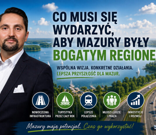 Co musi się wydarzyć, aby Mazury były bogatym regionem?
