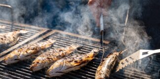 Grillowana ryba na ruszcie, tradycyjne danie kuchni chorwackiej
